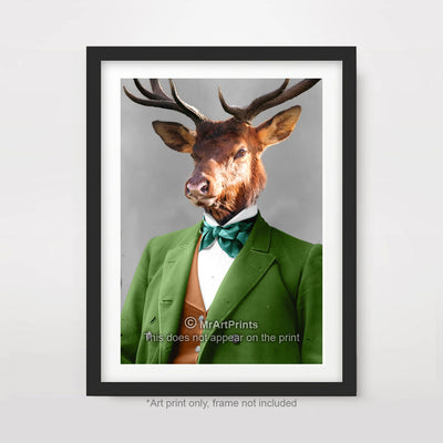 Quirky Animals as People Portraits Art